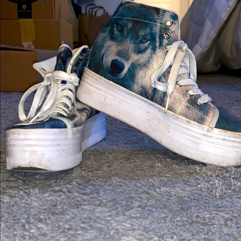 Jeffrey Campbell Wolf Platform Sneaker